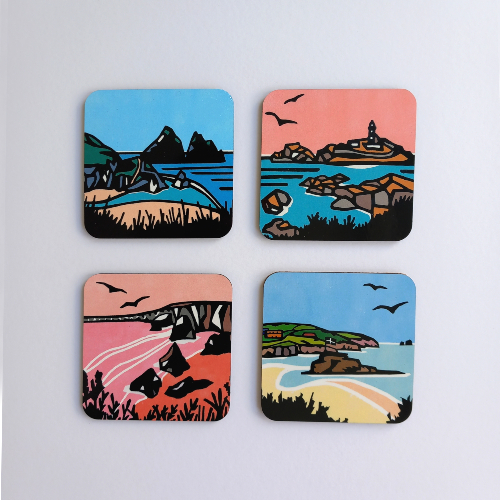 Cornish Coasters Colour & Space